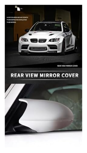 Boîtier Rétroviseur BMW E93 E90 E88 Remplacement Coque Cassée Rayée Blanc - 5