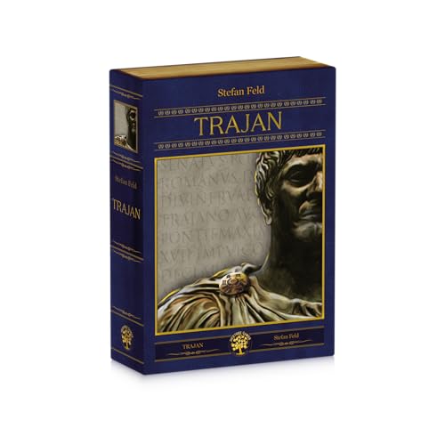 Ghenos Games- Impero Romano/Imperatore Traiano Trajan Deluxe, Multicolore, GHE256