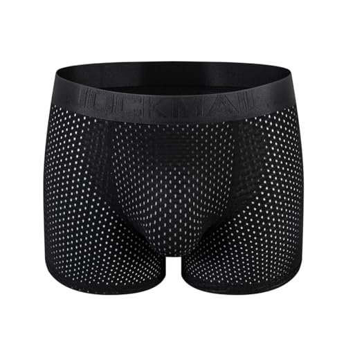 JOCKMAIL Mens Boxer Briefs Breathable Mens Padded Underwear Boxer with Hip Pad Mens Underwear Trunks2