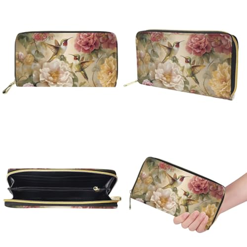 Image of HUGS IDEA Leather Purses and Handbag for Women Bucket Bag with Wrist Wallet 2 Packs