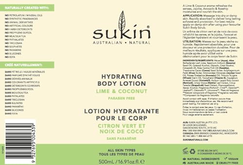 Hydrating Body Lotion with Lime and Coconut - Image 3