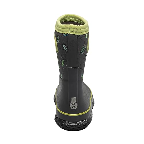Image of BOGS Grasp Kids Waterproof Rain Boots, Insulated Winter Snow Boots | Winter Boots, for Rain, Snow & Mud with Easy Pull-On Handles for Toddlers, Boys & Girls, All-Weather Protection
