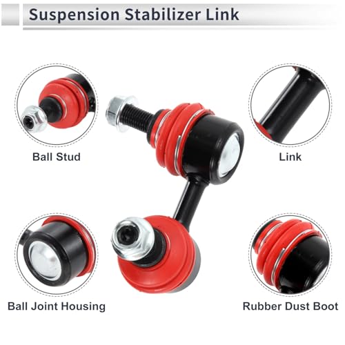 Enlaces de barra estabilizadora delantera K80487 para eliminar ruidos de suspension S2000 5