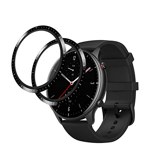 PaceBid Pack of 2 Tempered Glass Screen Protectors Compatible with Amazfit GTR 2
