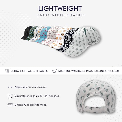 Image of Sprints Race Day Performance Running Cap | The Lightweight, Quick Dry, Sport Hat, One Size, Unisex