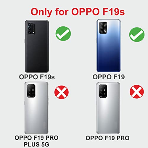 KIVANO-Professional-Series-Wallet-Case-for-Oppo-F19-F19s-Luxurious-Design-Handcrafted-Unique-PREMIUM-PU-Leather-Flip-Cover-Card-Slots-Kickstand-Protective-Case-Magnetic-Closure-Black