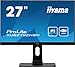 Produktbild iiyama Prolite XUB2792HSN-B1 68,6cm (27") IPS LED-Monitor Full-HD (HDMI, DisplayPort, USB3.0, USB-C Dock 65W, LAN) Ultra-Slim-Line, Höhenverstellung, Pivot, schwarz