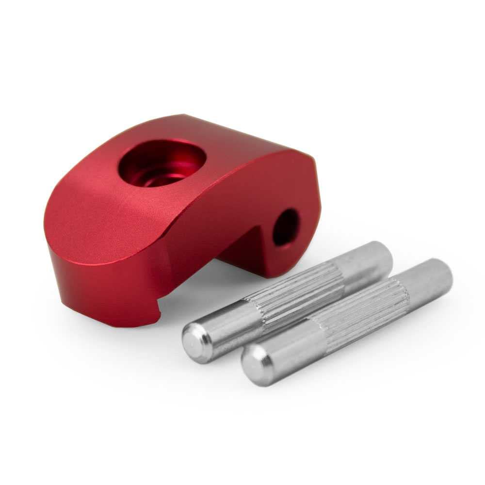 OcioDual Red Folding Hook, Compatible with Xiaomi Mijia 1S/Essential/M365/Pro/Pro2 Electric Scooter, Hook Pins, Buckle, Replacement Spare Parts