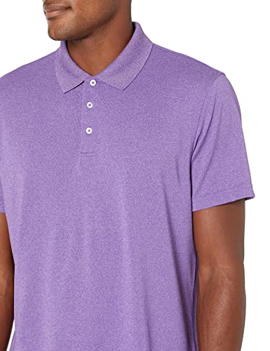Image of Amazon Essentials Men's Moisture Wicking Golf Polo Shirt, Short Sleeve, Slim-Fit, Quick-Dry