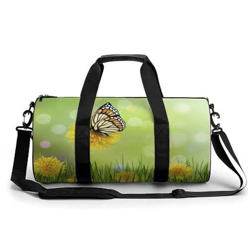 Sac de sport gym sac de voyage papillon 45x23x23cm pour camping et randonnée