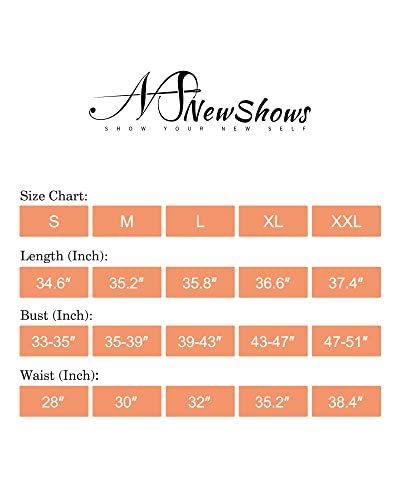 Image of Newshows Women's Summer Casual Dress Cute A Line Ruffle Hem Flattering Fit Beach Vacation Sundress