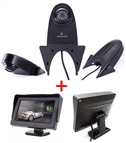 Parking Camera Kit4.3'' Inch TFT LCD Screen Auto Monitor + HD IR Night Vision Brake Light Rear View Camera Reversing Camera for Mercedes Benz Sprinter Citroen Dacia Fiat Ford Opel Peugeot Renault VW - Image 3