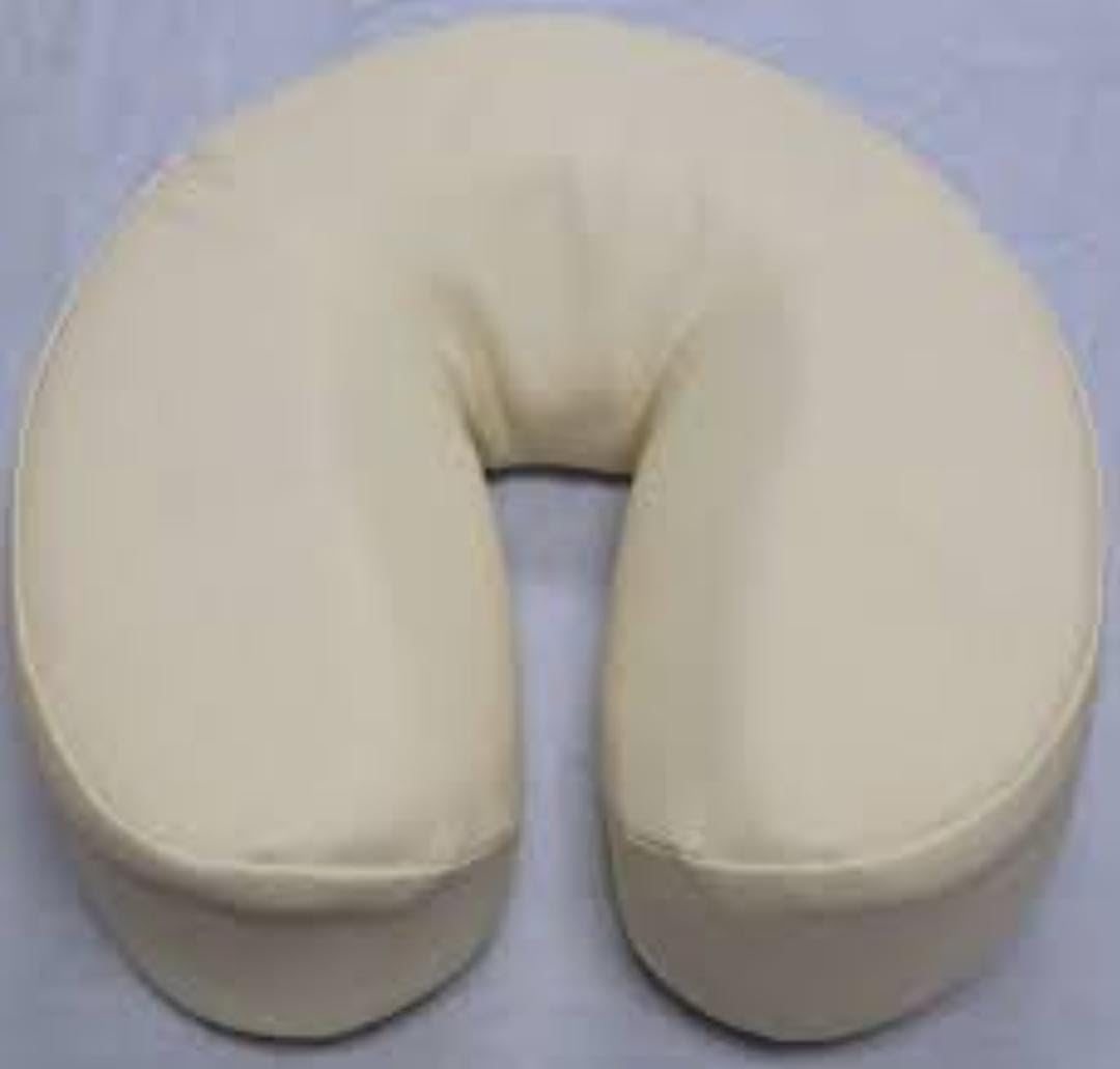 LA PERLA TECHcomfortable Sponge U Shape Face Down Pillow Neck Support Cradle Cushion Pad for Massage Table Salon Bed