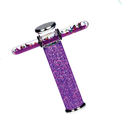 Star Magic Glitter Tube Kaleidoscope, Liquid Motion, 6 Inch Scope (Purple)