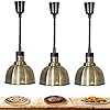 Voedselverwarmer Lamp, Hotel Keukenapparatuur Restaurantbenodigdheden Keuken Kroonluchter, 220V 250W 3 Stuks HHORB