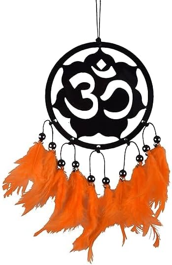 OM Car Hanging Dream Catcher for Home & Office Decor, Gifting (Pack of 1)