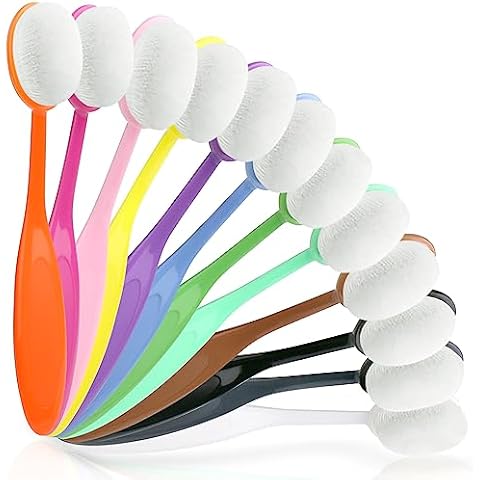 Yoseng 12 Pack Ink Blending Brushes - Perfect Tools for Card Making and Crafters Background Blending(Diameter 0.86") Cover