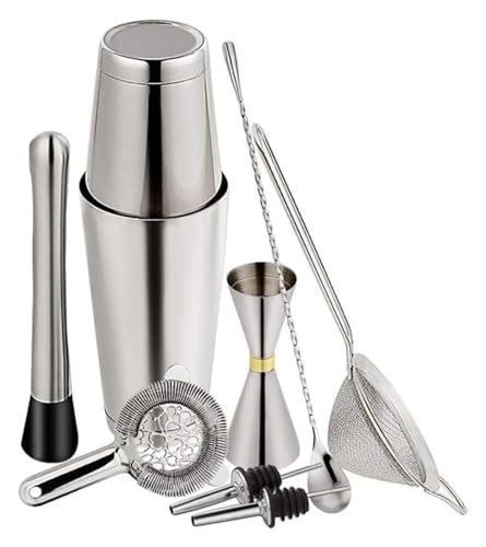 Set de Coctelera para Bartender en Acero Inoxidable miniatura 6