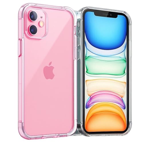 POINT&GO Funda iPhone 16 Pro Silicona | Fundas Antigolpes | Carcasa Transparente y Ultrafina | Case Flexible Compatible con Carga Inalámbrica, Tecnología Anti-Impactos y Anti-Amarillo Certificado