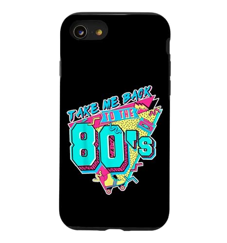 Image of Take Me Back To The 80s Retro Revival Vintage 80's Case for iPhone SE (2020) / 7/8