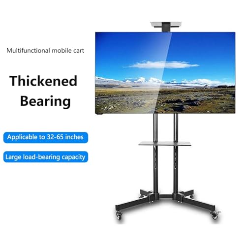 Soporte móvil para TV universal 32-65 pulgadas con ruedas miniatura 4