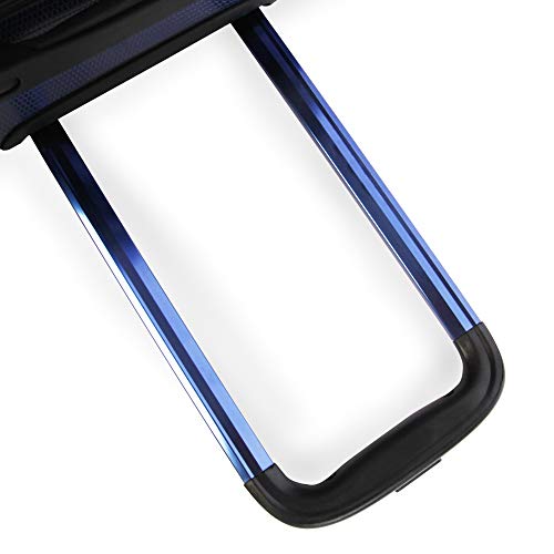 Original Penguin Luggage Crimson 29" Hardside Check In Spinner, Telescoping Handles, Metallic Blue, One Size #TOP5