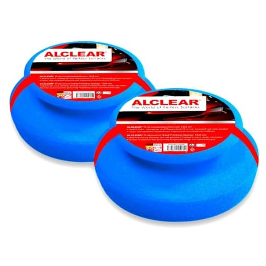 ALCLEAR Hand Polishing Sponge 2-Pack