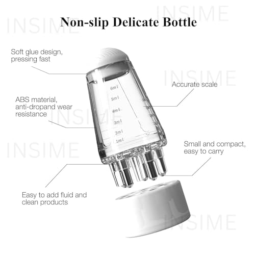 Image of Hair Oil Scalp Applicator Tool | Mini Serum & Oil Dispenser with Scalp Massager | Easy Oiling Applicator for Hair | Compact 5 cm Design