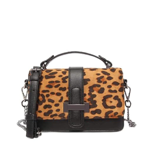 Petit sac carré marron pour ne plus perdre vos clés avec style