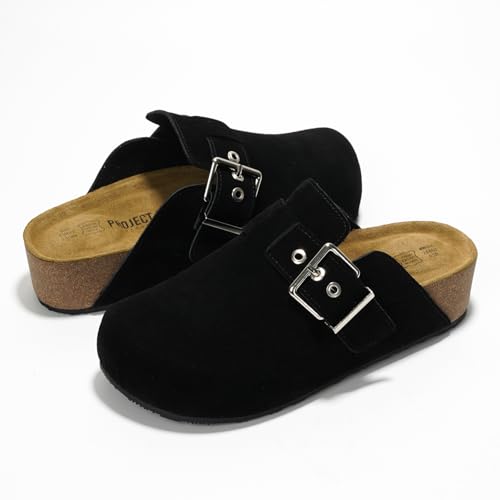 Image of Project Cloud Clogs for Women Footwear - Memory Foam and Non-Slip Platform Wedges Heels for Women Mules & Clogs 2026 - Comfortable Stylish Slip-On with Adjustable Straps (Rhona)