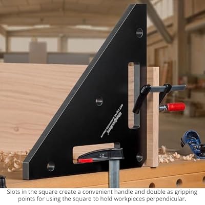 Woodpeckers MFT Layout & Assembly Square, Fits Festool MFT Table & Other MFT Table Tops, Includes 2 Positioning Dogs