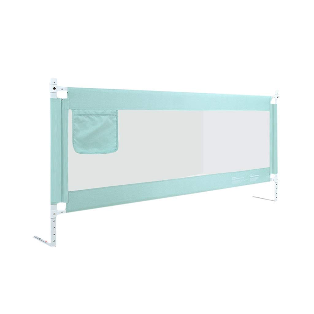 Sponde per Letto, sponda di Sicurezza per Letto per Recinzione di Sicurezza anticaduta Protezione del Letto Materasso Universale Sollevamento Verticale (Colore: verde-150 cm)