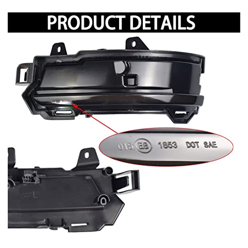 Clignotant dynamique Land Rover avec éclairage LED défilant étanche