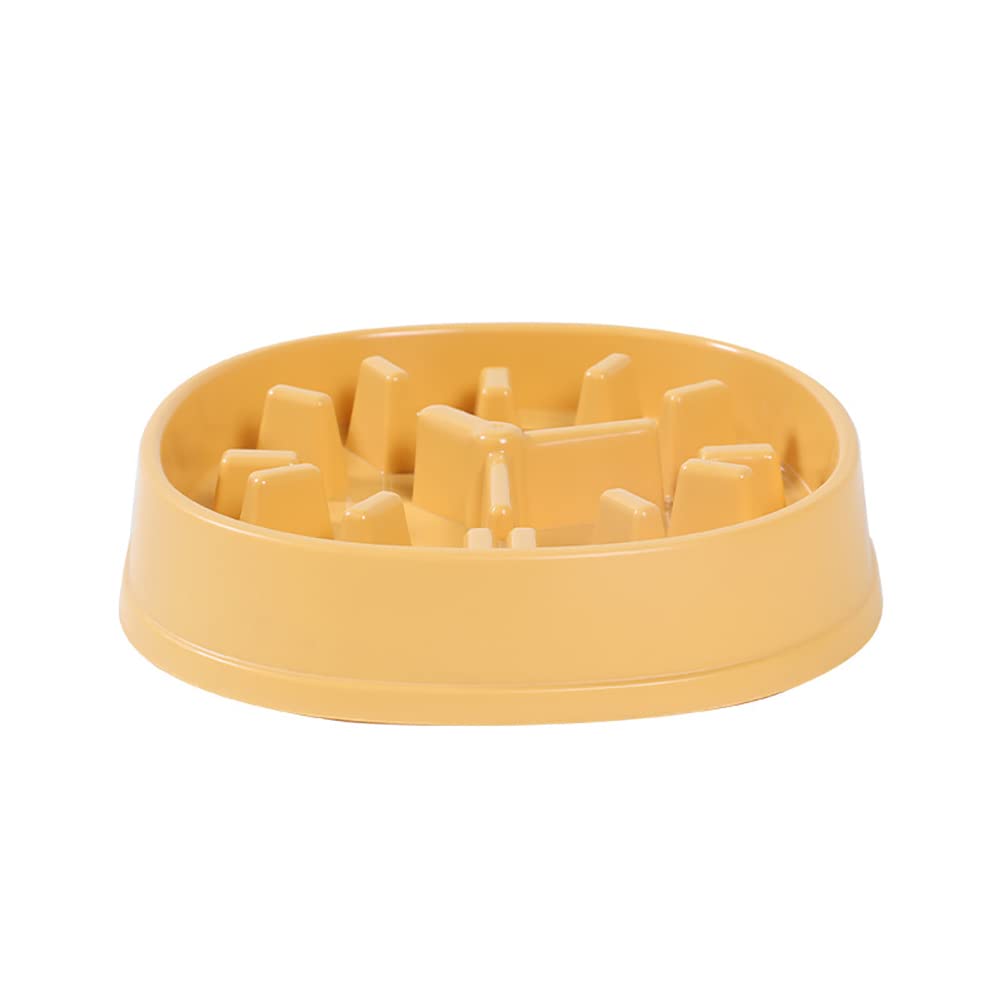 Slow Feeder Dog Bowl Non Skid Slow Eating Dog Bowl Stop Bloat Better Digestion Healthy Eating Clock Interactive Puzzle Bowls Slow Feeding Dog Bowl for Small Medium Size Dogs and Cats