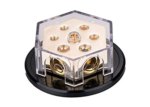 Power Ground Distribution Block 0 2 4 8 Gauge In Out Car Amp Install Power Wire