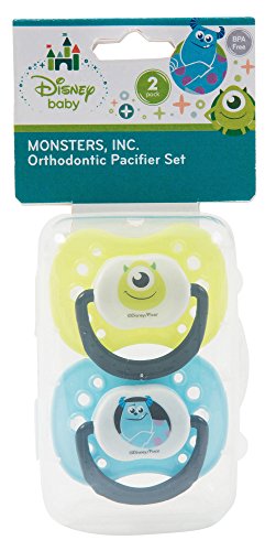 Disney Monsters Inc. Orthodontic Pacifier Set