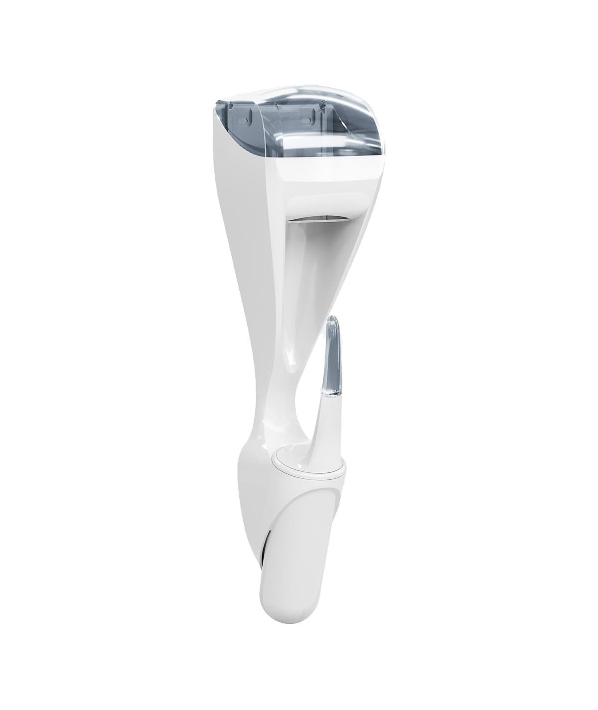 Mar Plast Dispenser Carta Igienica e Portascopino WC Art. 921 Duo Toilet Bianco/Titanium Made in Italy