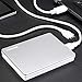TOSHIBA 1TB Canvio Flex Portable Externe Festplatte für Mac, Windows PC und Tablet-Nutzung, kompatibel mit den meisten USB-C- und USB-A-Geräten, Silber (HDTX110ESCAA)