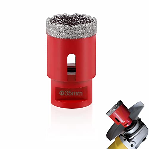 CPROSP Scie Cloche Carrelage 35mm, Couronne de Forage avec Filetage M14, Trépan DiamantPour Carrelage et Grès Cérame Cover