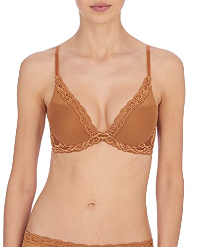 Image of Natori Women Feathers Lace Plunge T-Shirt Bra