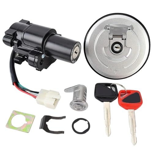 Tapa del tanque de combustible con llaves para moto Honda CB250 Hornet 2000-2007