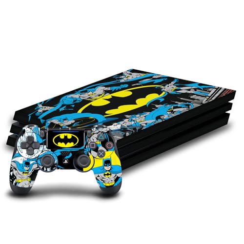 Vinyle Autocollant de Jeu Batman DC Comics Skin PS4 Pro et DualShock 4
