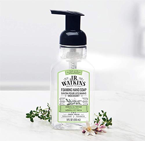 image for J.R. Watkins Foaming Hand Soap For Bathroom or Kitchen, Scented, USA M