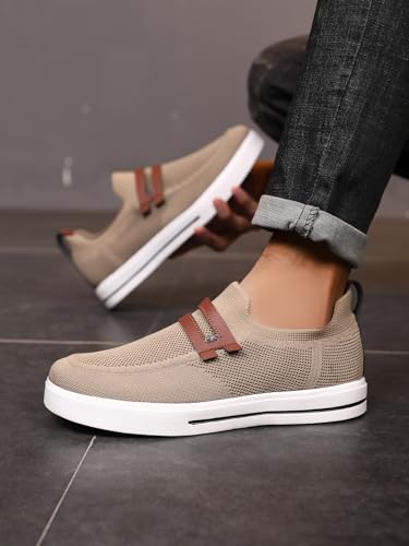 Men's Casual Shoes, with Breathable mesh Upper and Soft Sole. Sporty Men's Shoes for Wearing one After Another. Fashionable Sports Flat Shoes.2