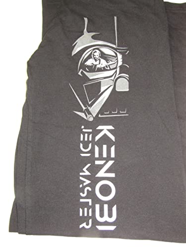 Star Wars: OBI-Wan VS Vader Men's Black Sleep Pajama Pants2