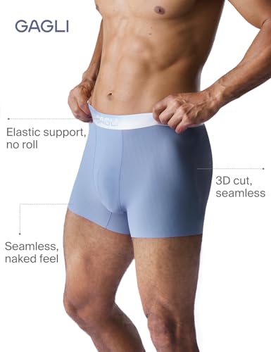 Comfort Soft Mens Boxer Briefs: Breathable Mens Cooling Underwear for Men with No-Roll Waistband, Moisture Wicking4