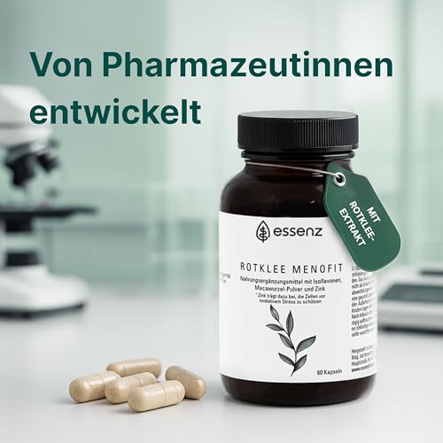 Rotklee MenoFit Kapseln – 60 natürliche Kapseln mit Rotklee-Extrakt
