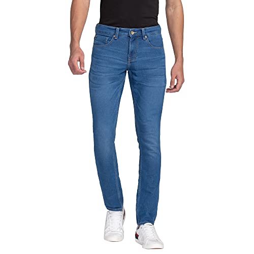 Image of Spykar Men's Mid Rise Skinny Jeans