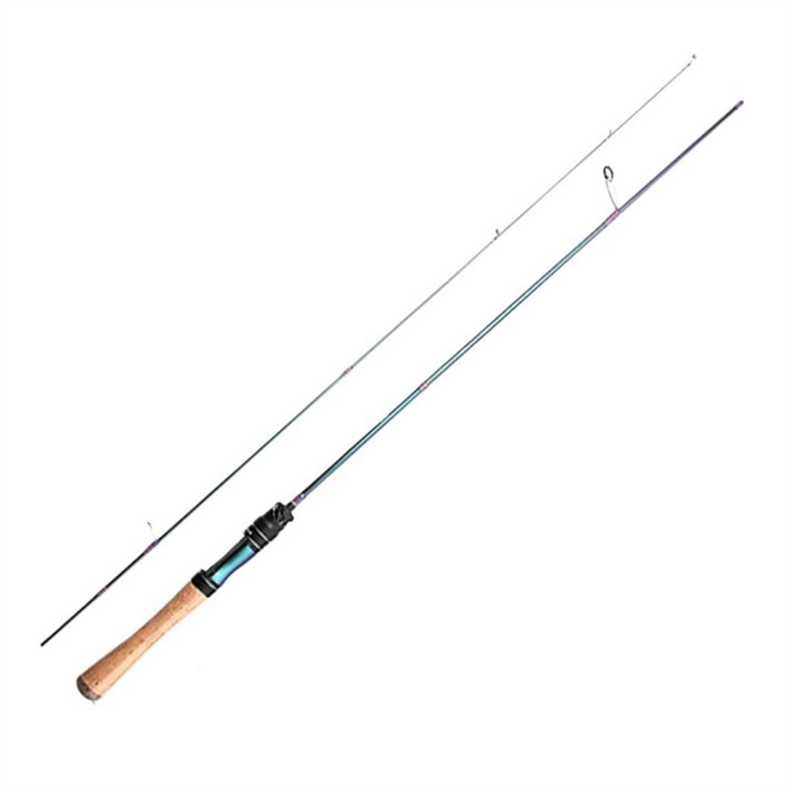 Viajes Señuelo de caña Pescar Ultraligera Carbono, línea 0,6-8g, con Punta UL 2-6lb for Trucha Agua Dulce