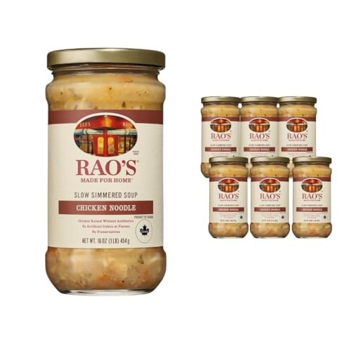 Rao's Homemade | Chicken Noodle Soup | 16oz | Pack of 6